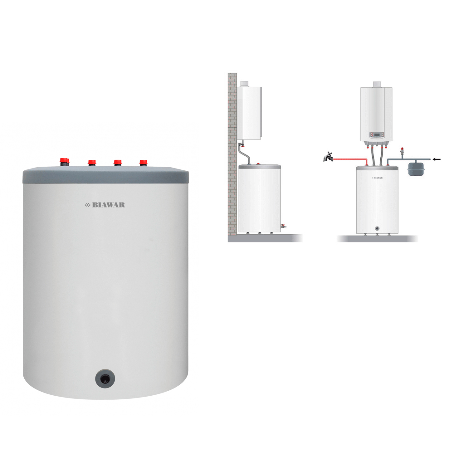 Водонагреватель косвенный BIAWAR LINDO W-E 120.61 в Минске: цены и ...